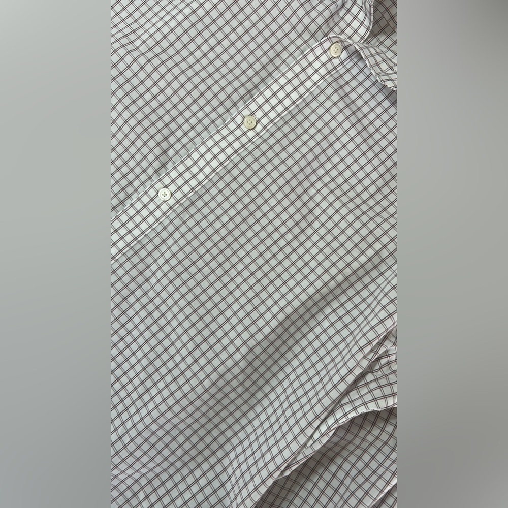 Banana Republic Men’s Shirt XL White/Red/Black - Picture 3 of 8